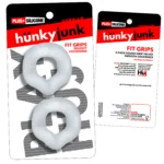 Fit Grips 2-Pack Ergo-Fit Cockrings Clear Clear