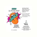 Smack Lickable Massage Oil Mango 2oz