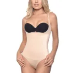 111 Evonne Underbust Bodysuit in Thong Color Nude Size L (38) - Image 3