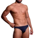 1281-NVY Hang-loose Bikini Brief Color Navy Blue Size L - Image 3