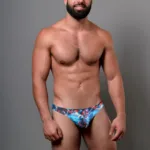 1341-PRN Deep Sea Thong Color Printed Size L - Image 3
