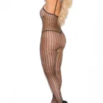 Alternative view of Elegant Moments - Seamless crochet bodystocking - Black - Queen Size