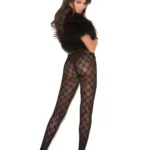 Alternative view of Elegant Moments - Lace leggings - Black - One Size