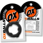 Spinner Single Silicone Ring - Black Silicone