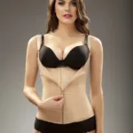 400 Felice Underbust Waist Cincher w/ Zipper Color Nude Size 3XL (44) - Image 3