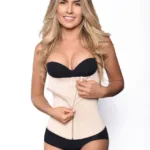 400 Felice Underbust Waist Cincher w/ Zipper Color Nude Size 3XL (44) - Image 6