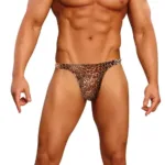Alternative view of 444030 Animal Wonder Thong Color Brown Size L/XL