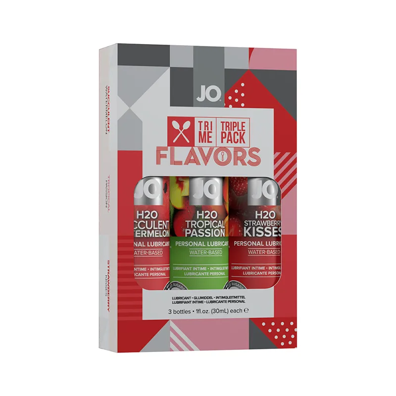 JO water-based lubricant triple pack