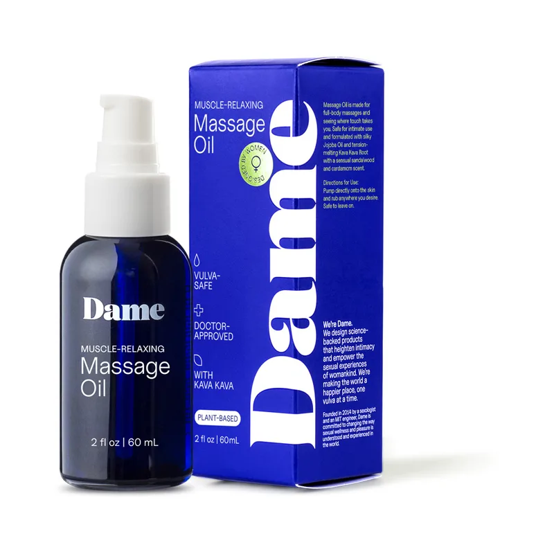 Dame Sex Oil Massage Oil 2 oz.