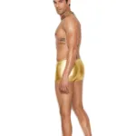 Alternative view of Elegant Moments - Men's lamé boxer brief - Gold - L/XL