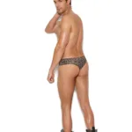 Alternative view of Elegant Moments - Men's thong back brief - Animal - L/XL