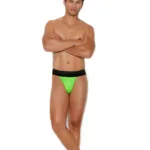 Elegant Moments - Men's thong - Lime Green - L/XL