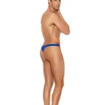 Alternative view of Elegant Moments - Men's snap closure thong - Royal Blue - L/XL