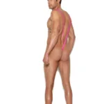 Alternative view of Elegant Moments - Men's suspender pouch - Neon Pink - One Size