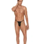 Elegant Moments - Men's g-string pouch - Black - One Size