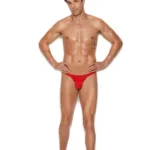 Elegant Moments - Men's micro mini thong - Red - L/XL
