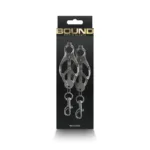Bound Nipple Clamps C3 Gunmetal