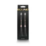 Bound Nipple Clamps T1 Black