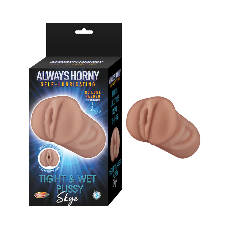 Always Horny Self-Lubricating Masturbator Skye Brown