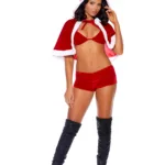 Elegant Moments - Santa's Naughty Helper - 3 pc - Red/White - L