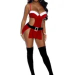 Elegant Moments - Holiday Vixen - 2 pc - Red/White - L