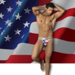 99154 Patriotic Thong Multi-colored Size S - Image 4