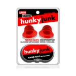 Hunkyjunk Nano Nips "Just The Tip" Nipple-Nubs Red Silicone