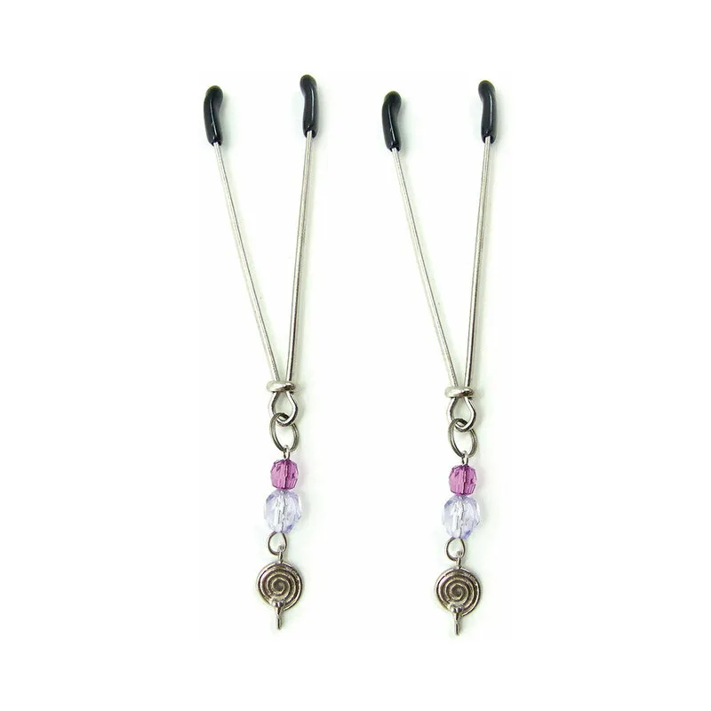 Sex Kitten Clamps Purple Swirls