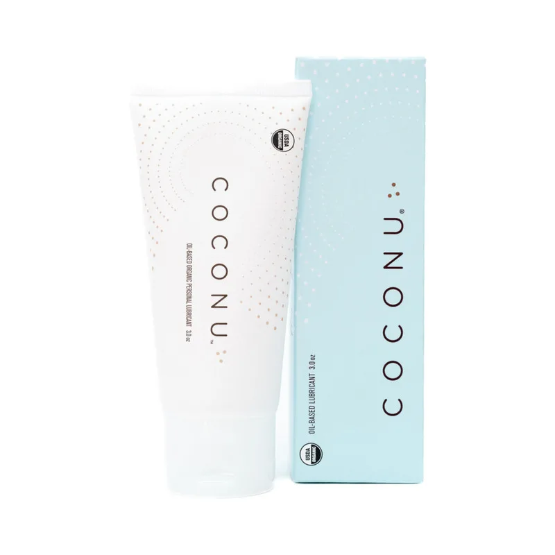 Coconu Oil-Based Organic Personal Lubricant 3 oz.