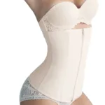 1024B Powernet Girdle with Zipper Color Beige Plus Size XXL