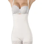 4013 Latex Shirly Strapless Shapewear Color Beige Plus Size XXL