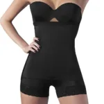 4013 Latex Shirly Strapless Shapewear Color Black Size L