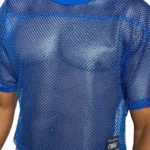 BAM134 Short Sleeve Practice Jersey Color Royal Size L/XL - Image 3
