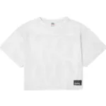 BAM134 Short Sleeve Practice Jersey Color White Size L/XL - Image 6