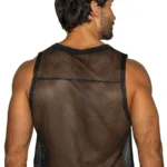 BAM135 Sleeveless Practice Jersey Color Black Size S/M - Image 2