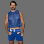BAM135 Sleeveless Practice Jersey Color Royal Size L/XL - Image 6