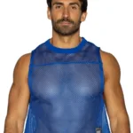 BAM135 Sleeveless Practice Jersey Color Royal Size L/XL