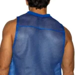BAM135 Sleeveless Practice Jersey Color Royal Size L/XL - Image 2