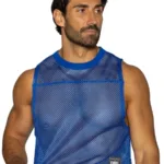 BAM135 Sleeveless Practice Jersey Color Royal Size L/XL - Image 3