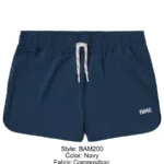 BAM200 Track Short Color Navy Size L - Image 7