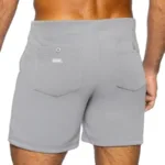 Alternative view of BAM207 Coaches Short 5 inch Inseam Color Gray Size L