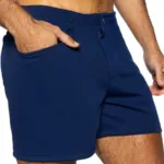 BAM207 Coaches Short 5 inch Inseam Color Navy Size S - Image 5