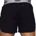 Alternative view of BAM225 Peek-a-boo Jock Short Color Black Size S