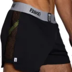 BAM225 Peek-a-boo Jock Short Color Black Size S - Image 3