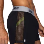 BAM225 Peek-a-boo Jock Short Color Black Size S - Image 5