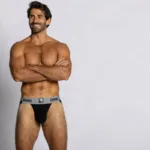BAS303 Classic Jockstrap Color Black Size L - Image 5