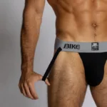 BAS303 Classic Jockstrap Color Black Size L - Image 6