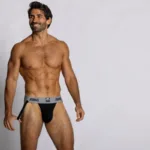 BAS303 Classic Jockstrap Color Black Size L - Image 7