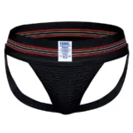 BAS306 Original number 10 Jockstrap Color Black Size L - Image 4