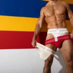 BAS306 Original number 10 Jockstrap Color Red Size XL - Image 7